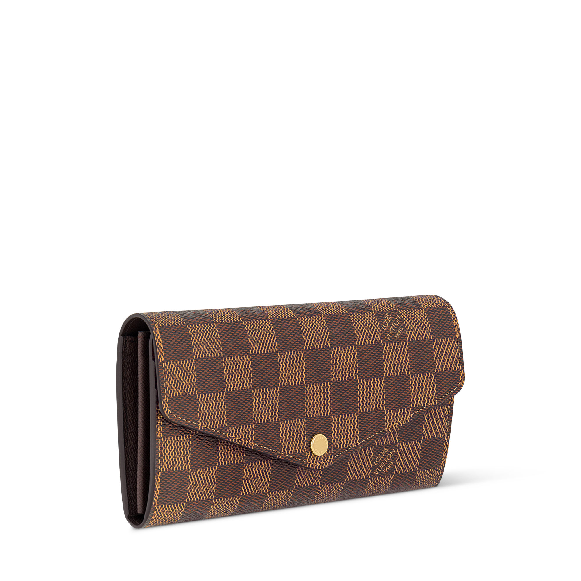 Sarah Wallet Damier Ebene - Women - Small Leather Goods | LOUIS